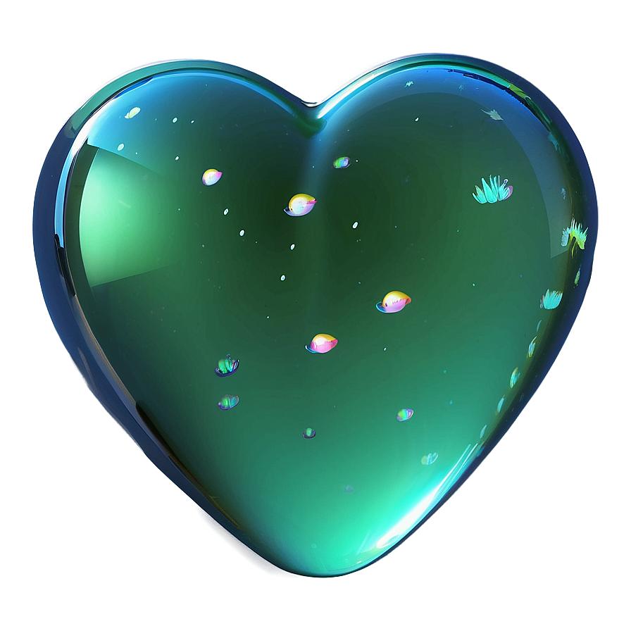 Heart Shaped Bubble Png Kvn