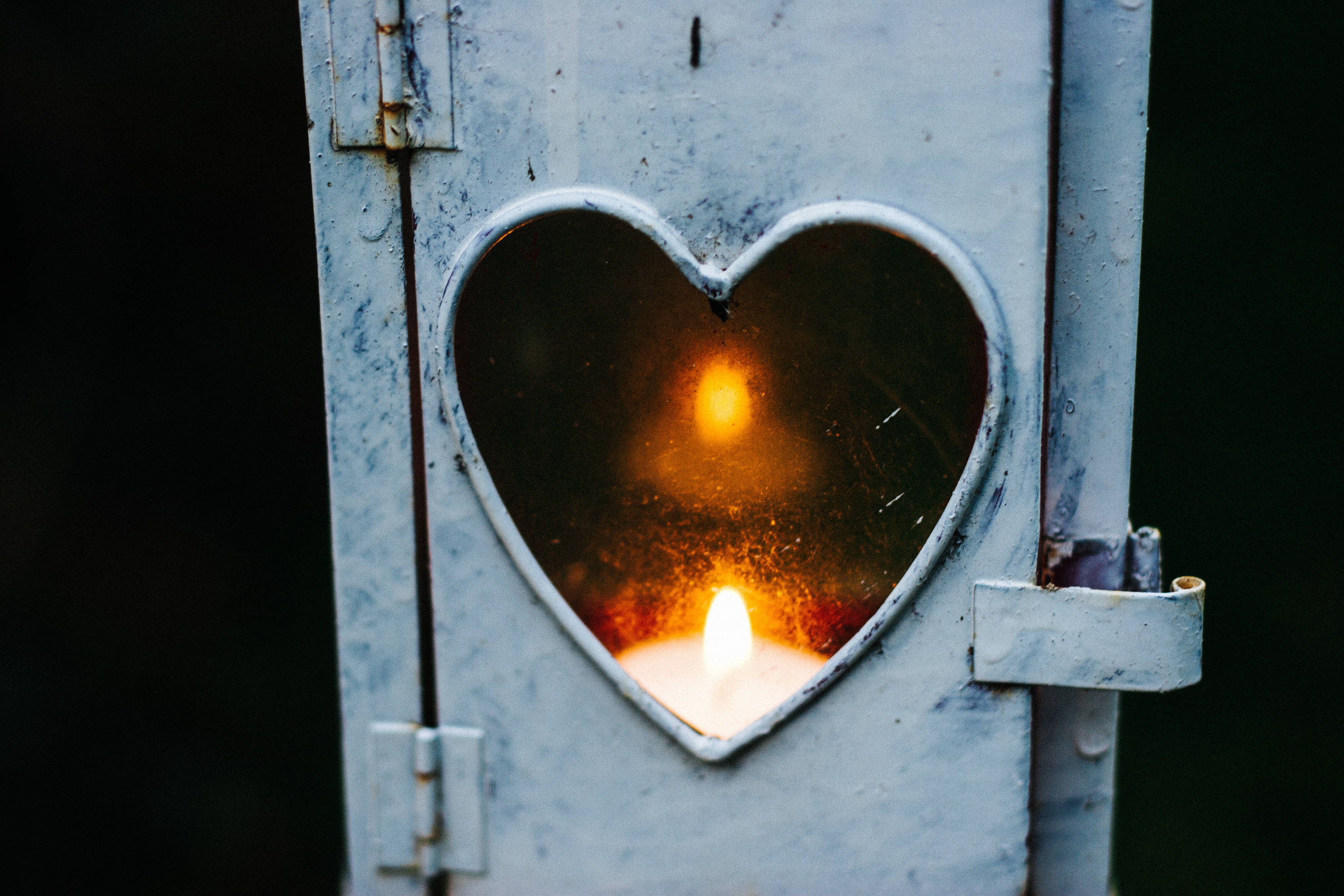 Heart Shaped Candle Holder