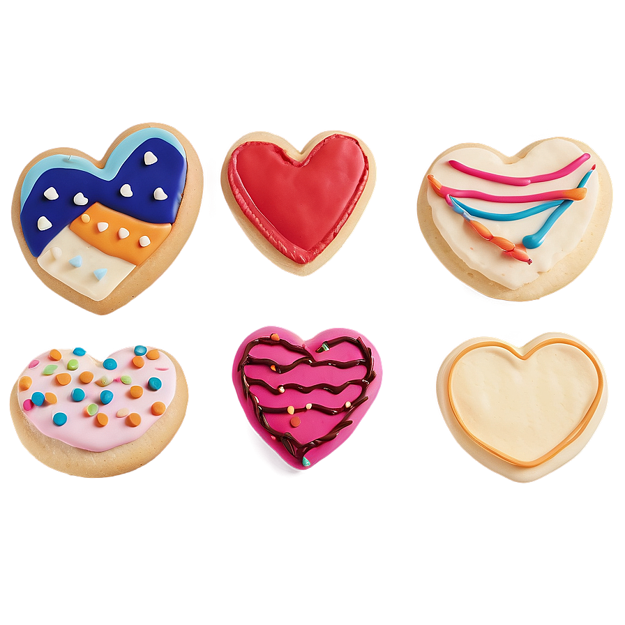 Heart Shaped Cookie Png 05042024