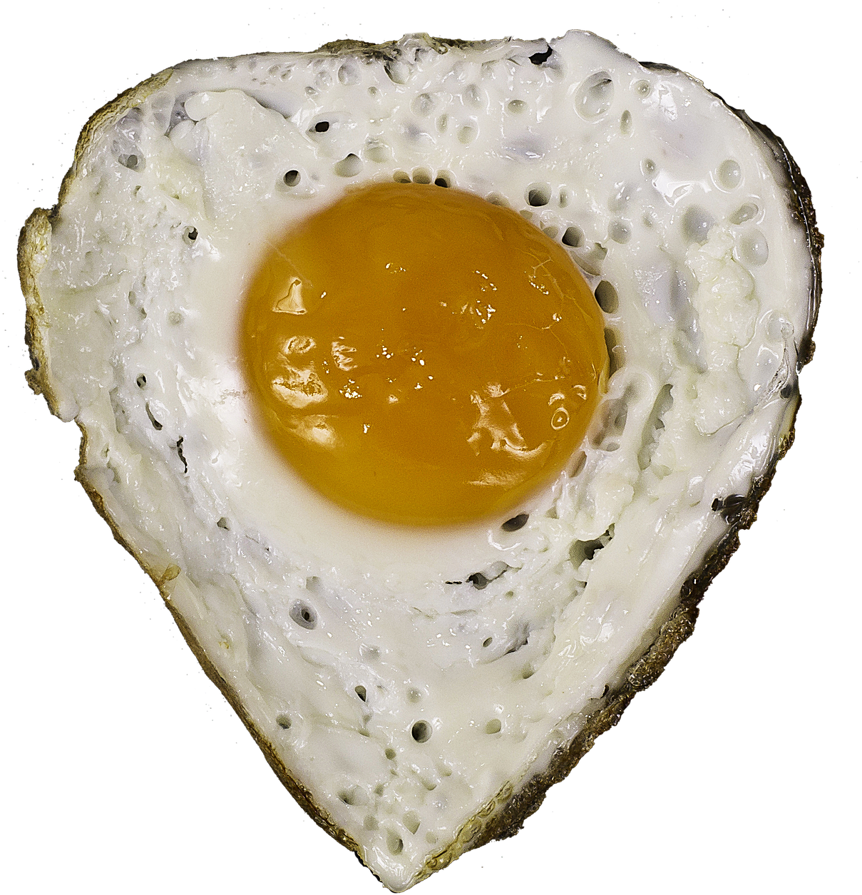 Heart Shaped Fried Egg