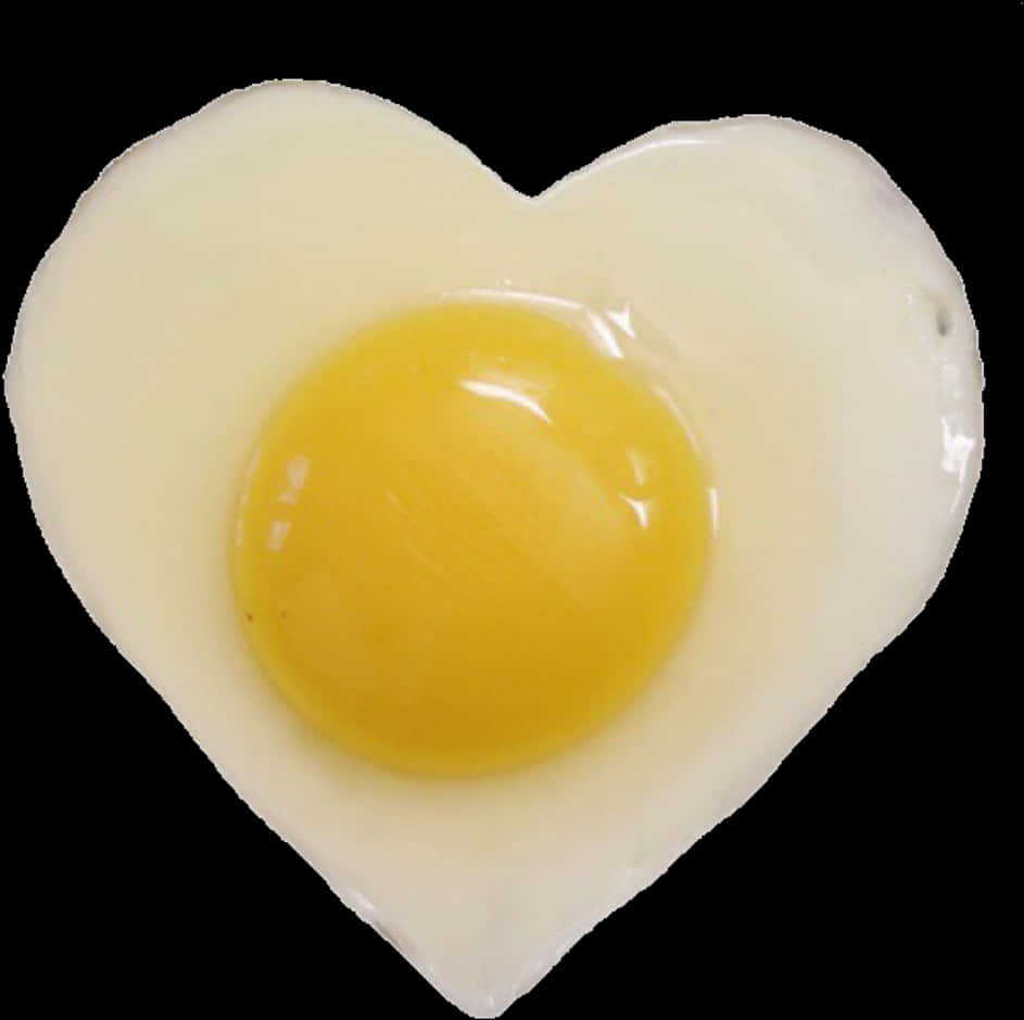 Heart Shaped Fried Egg