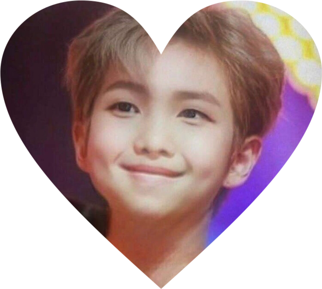 Heart Shaped Portrait Smiling Child