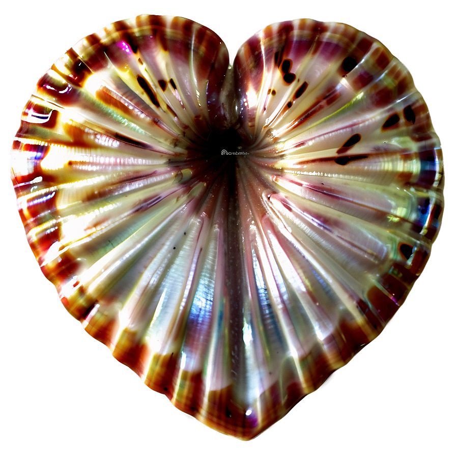 Heart Shaped Shells Png 06212024