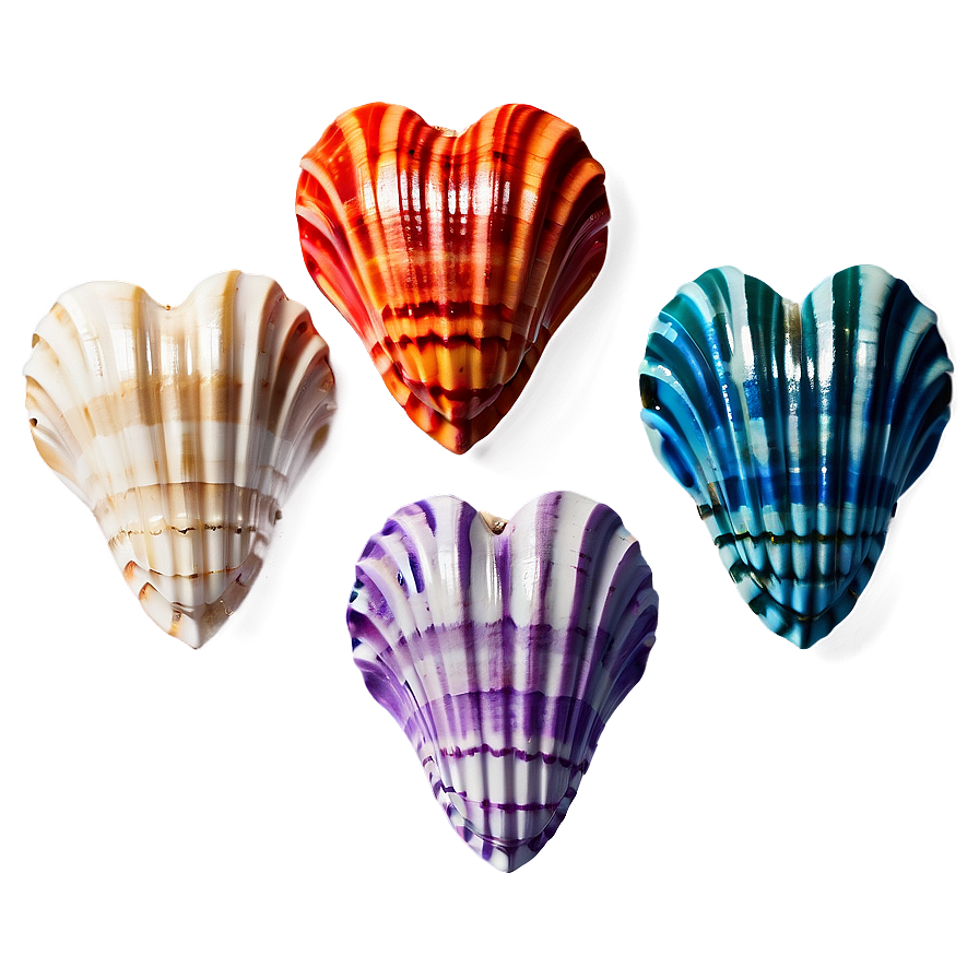 Heart Shaped Shells Png Dex92