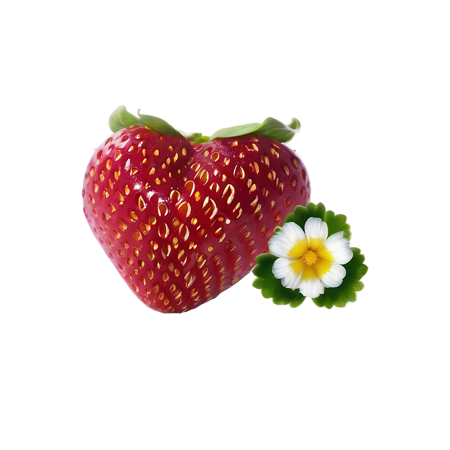 Heart Strawberry Love Png Wes