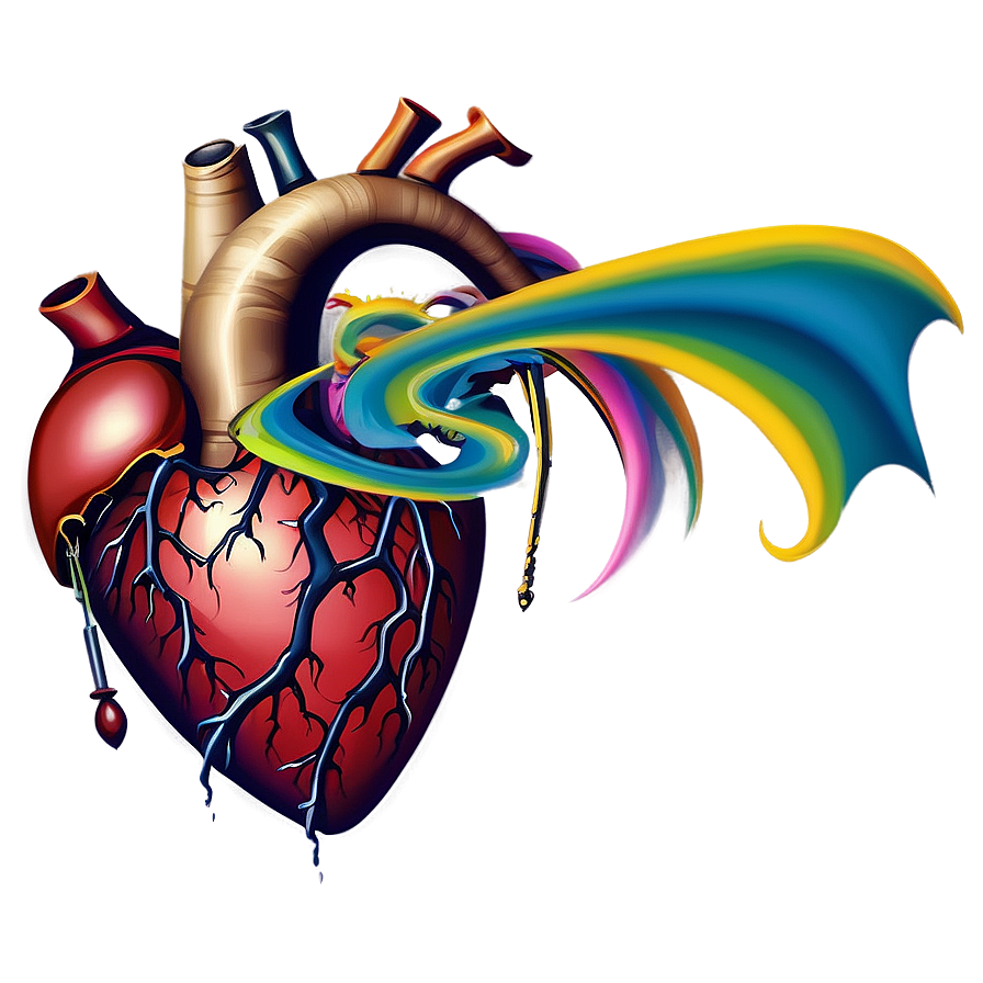 Heart Tattoo Clipart Png 73