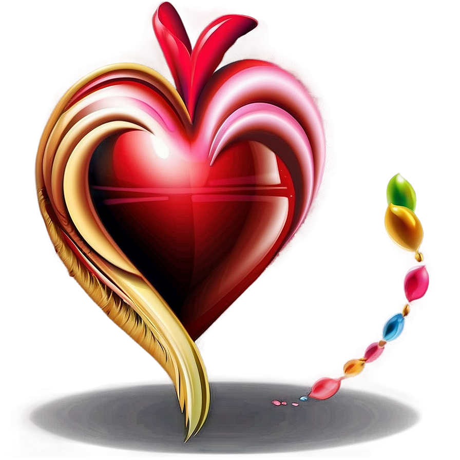 Heart Vector Artwork Png 06132024