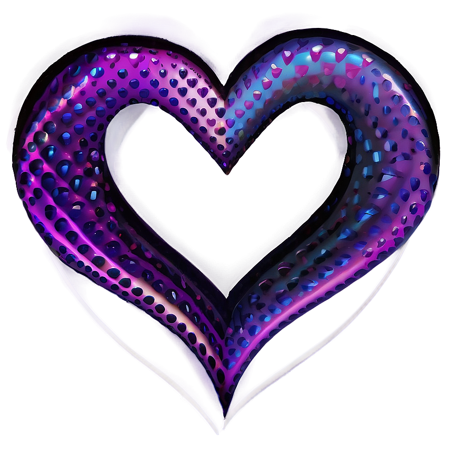 Heart Wave Pattern Png 05252024