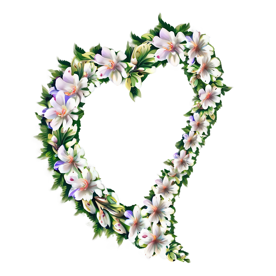 Heart Wedding Frame Png Mkl