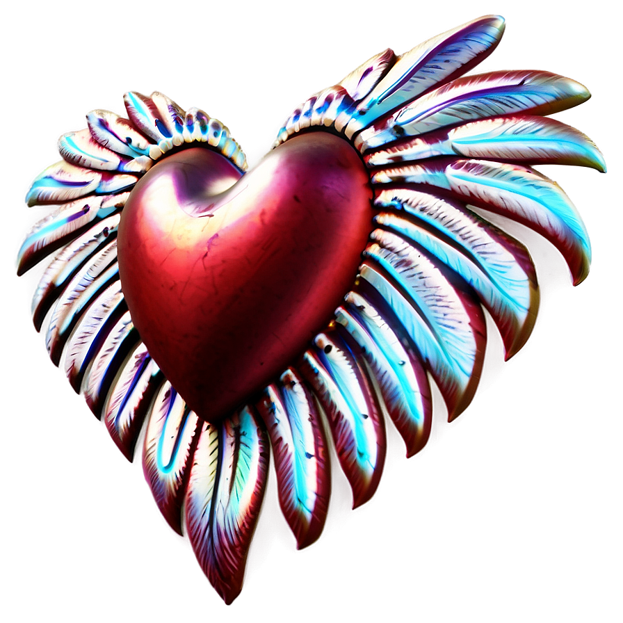 Heart Wing Png 3