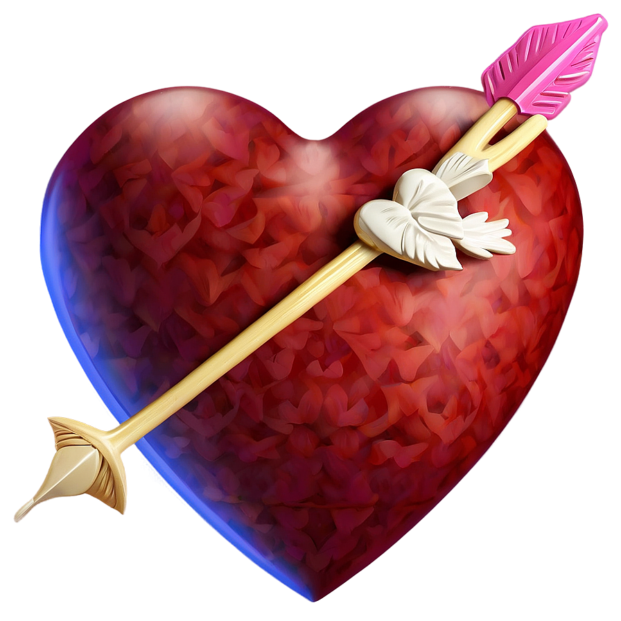 Heart With Arrow Png C