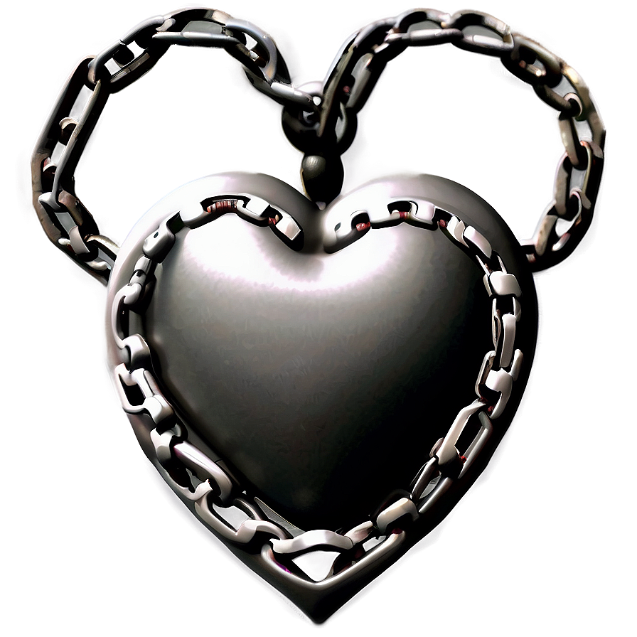 Heart With Chains Png Qxq