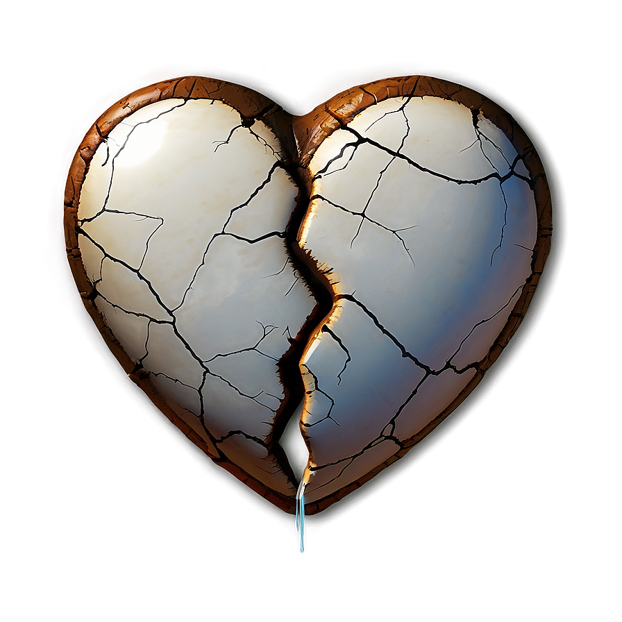 Heart With Crack Emoji Png Xmm35