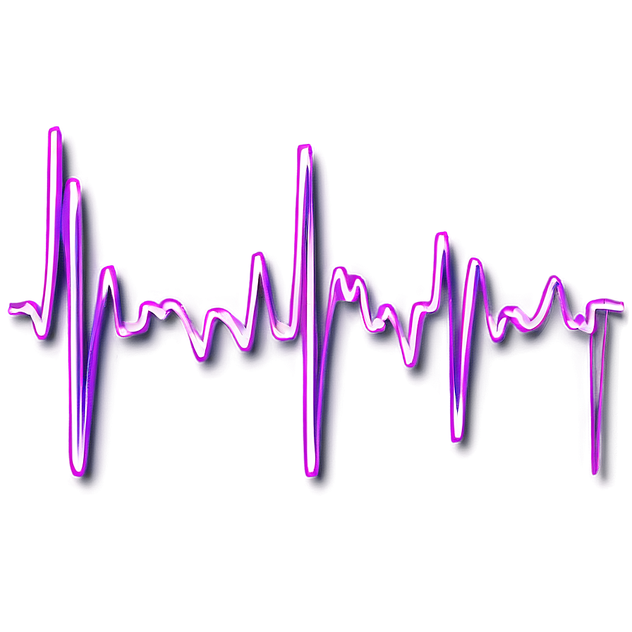 Heartbeat Line Wave Png Xqw