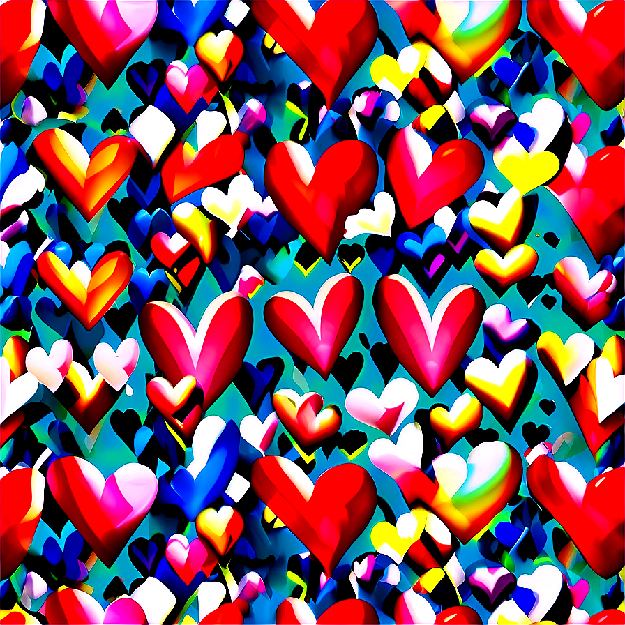 Hearts Pattern Png 05032024