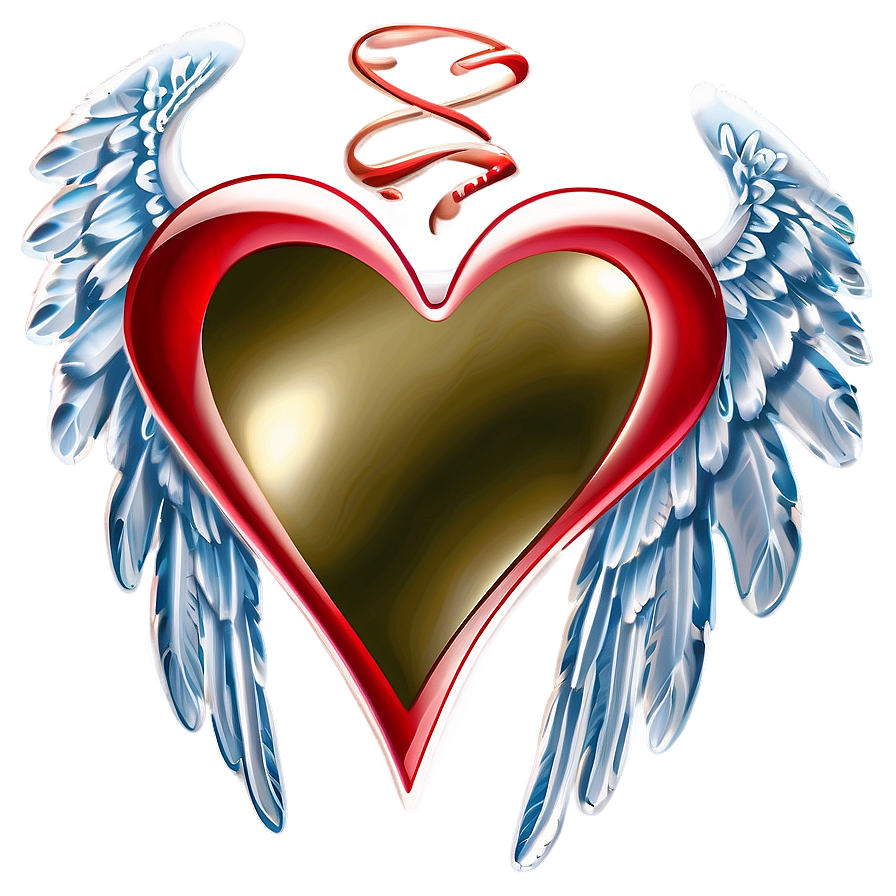 Hearts With Wings Png Ufq