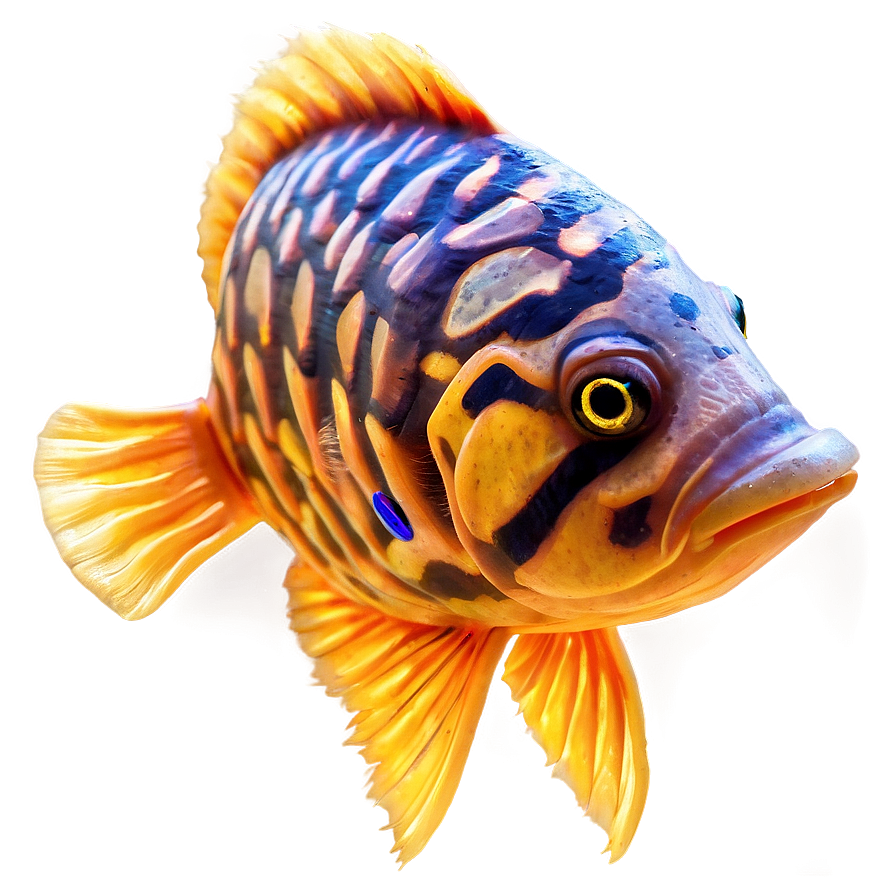 Heartwarming Friendly Fish Png Cbq5