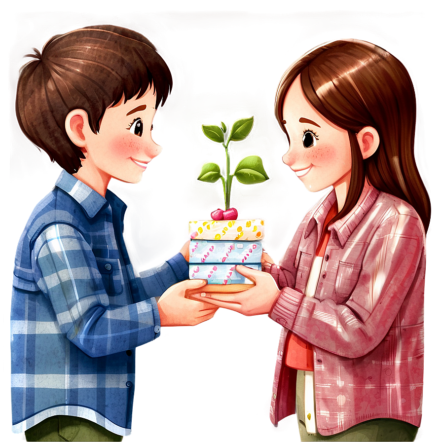 Heartwarming Precious Moments Illustrations Png Snp