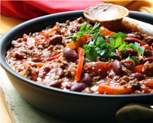 Hearty Beefand Bean Chili