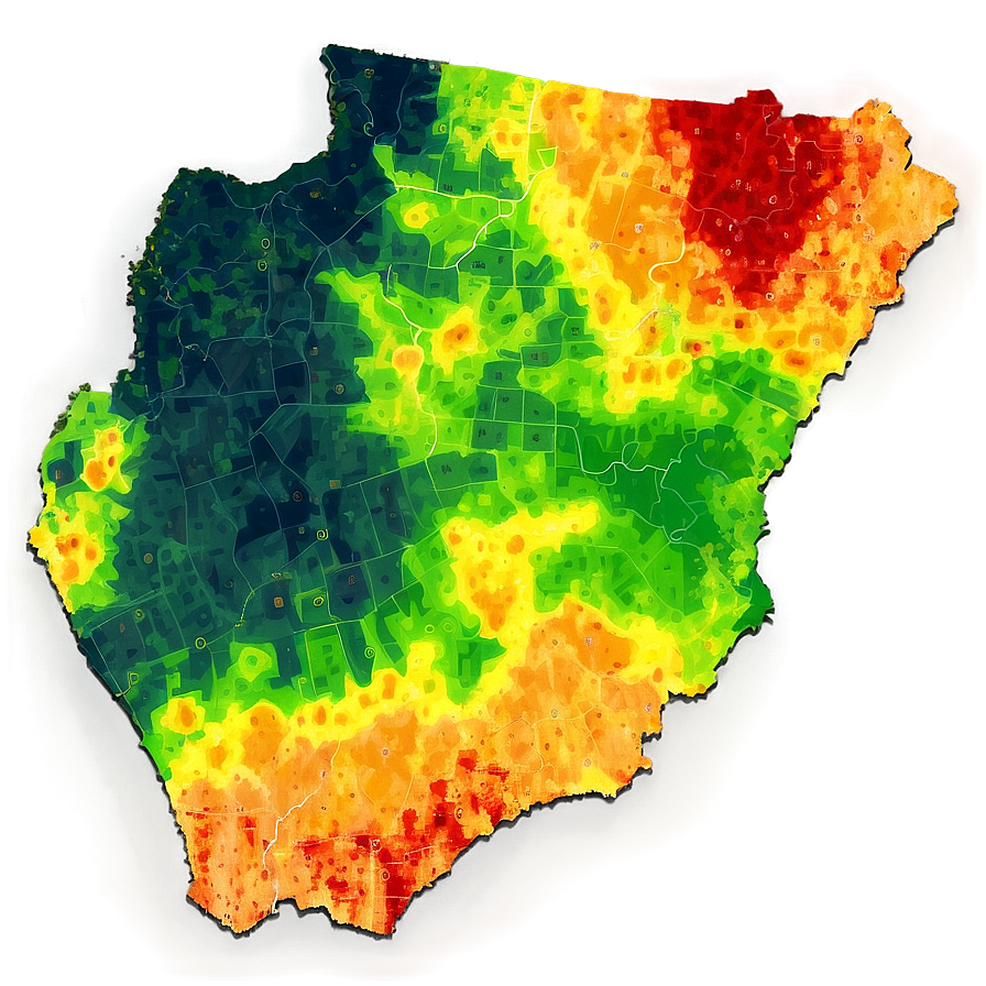 Heat Map For Agricultural Crop Analysis Png 06282024