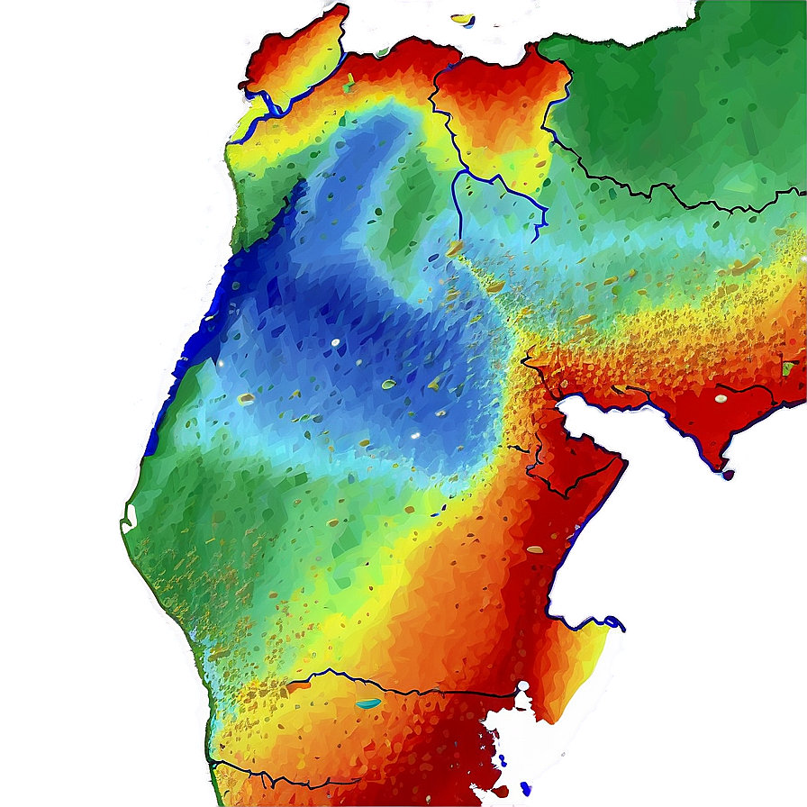 Heat Map Of Wildlife Migration Patterns Png 06282024