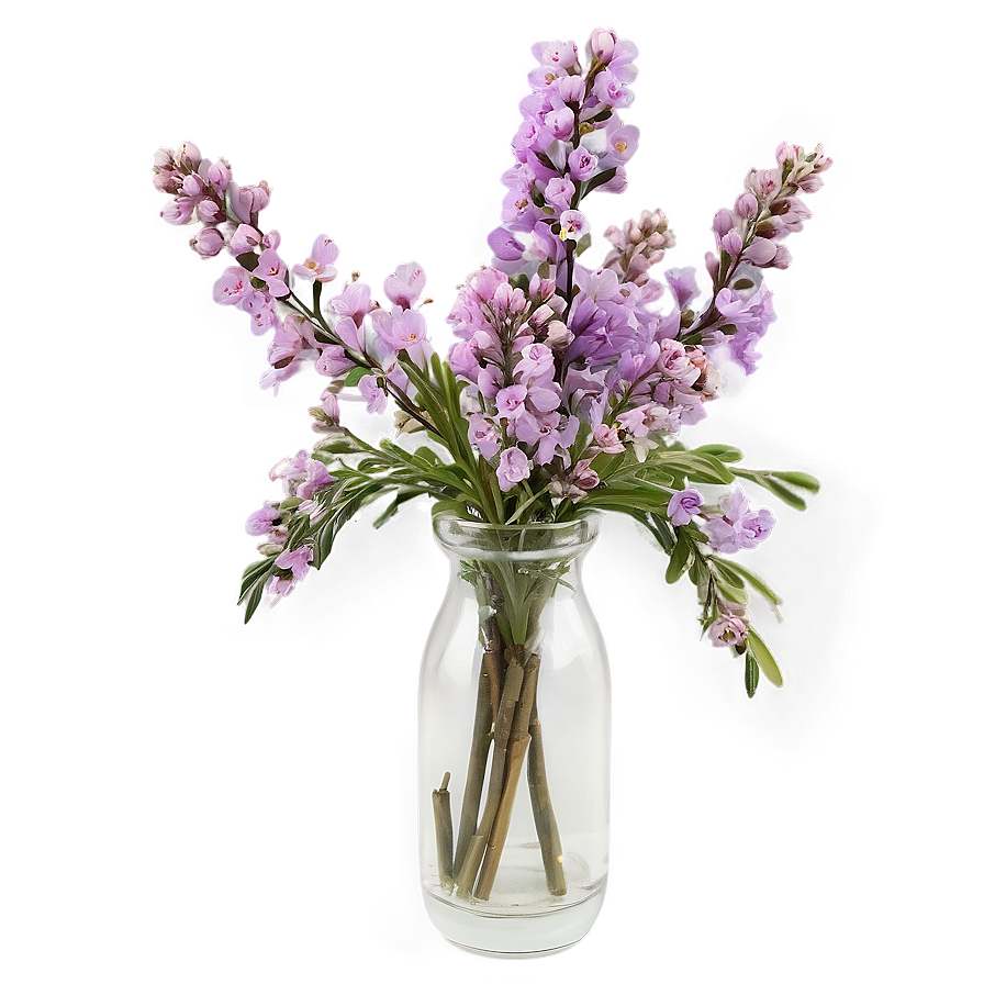 Heather In Vase Png Iva