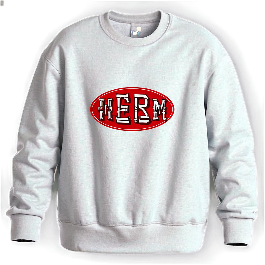 Heathered Crewneck Sweatshirt Png Ntj93