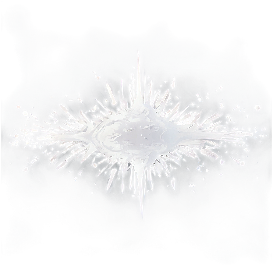 Heavenly White Glitter Splash Png 06252024