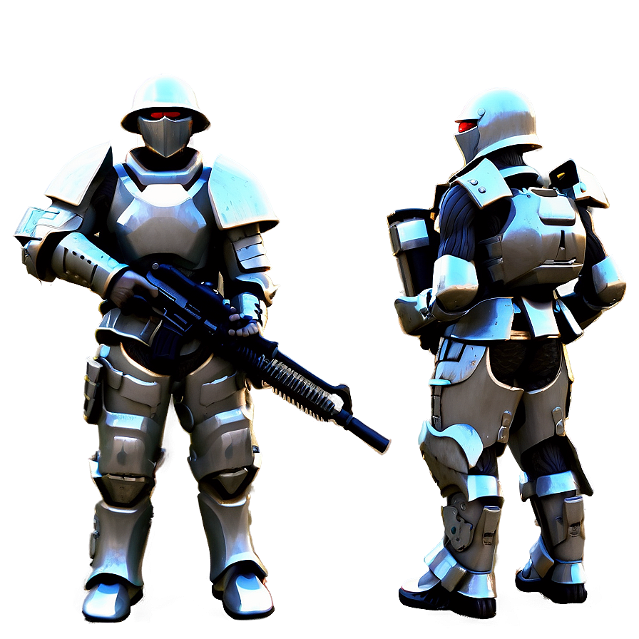 Heavy Armor Soldiers Png Nen