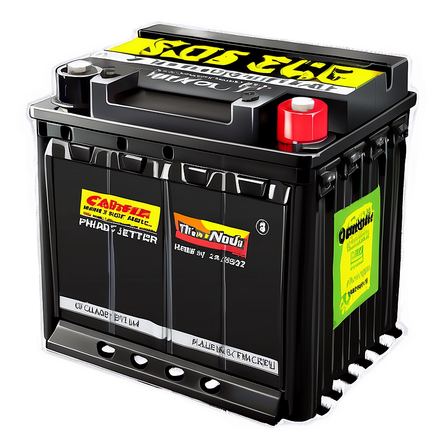 Heavy-duty Car Battery Png 96