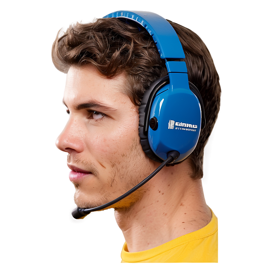 Heavy-duty Headset With Mic For Construction Png Iah