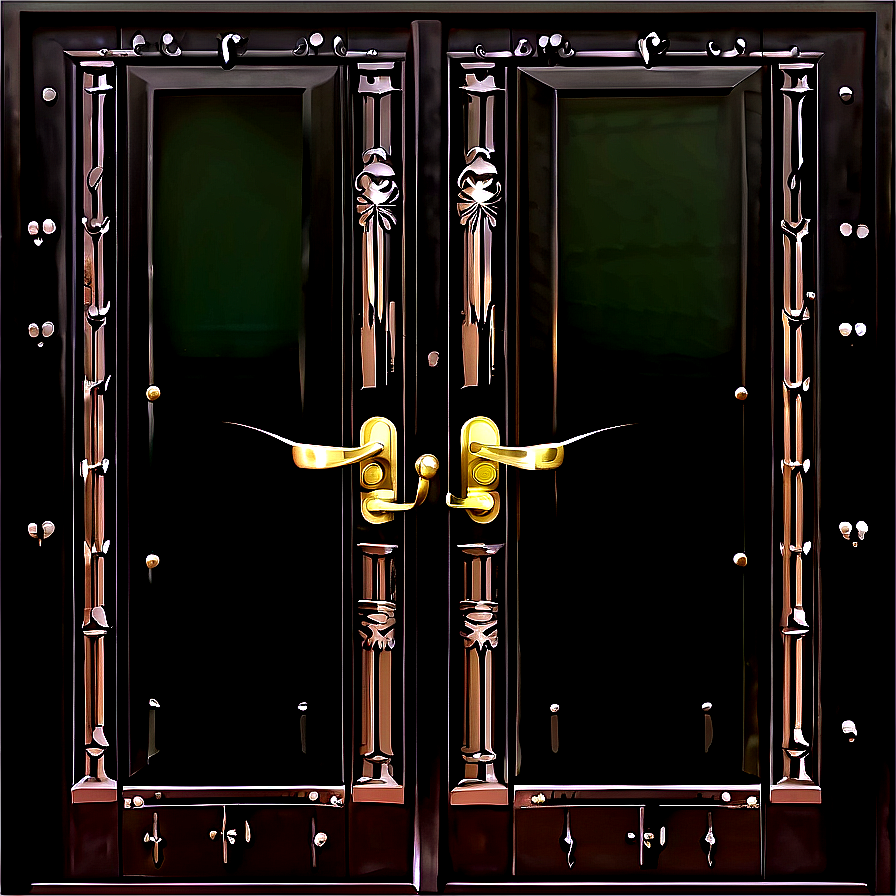 Heavy Duty Iron Door Png 05042024