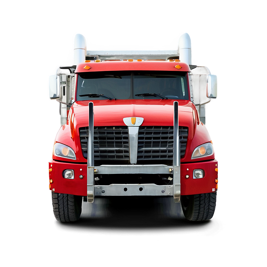 Heavy Duty Red Truck Png Cxh4