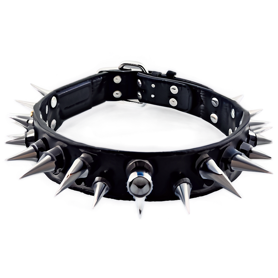 Heavy Duty Spiked Collar Png 06272024