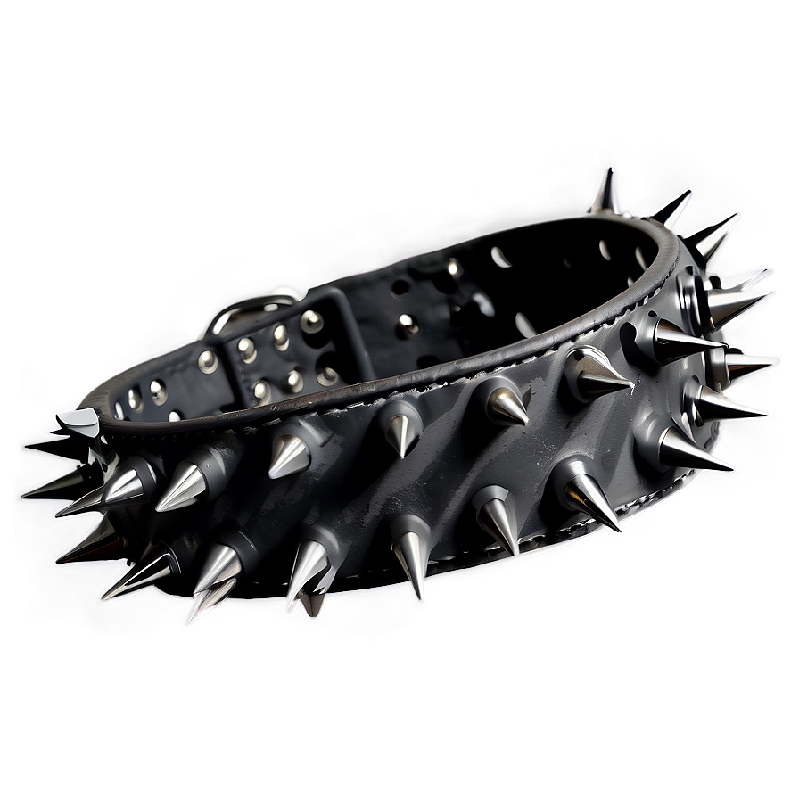 Heavy Duty Spiked Collar Png 99