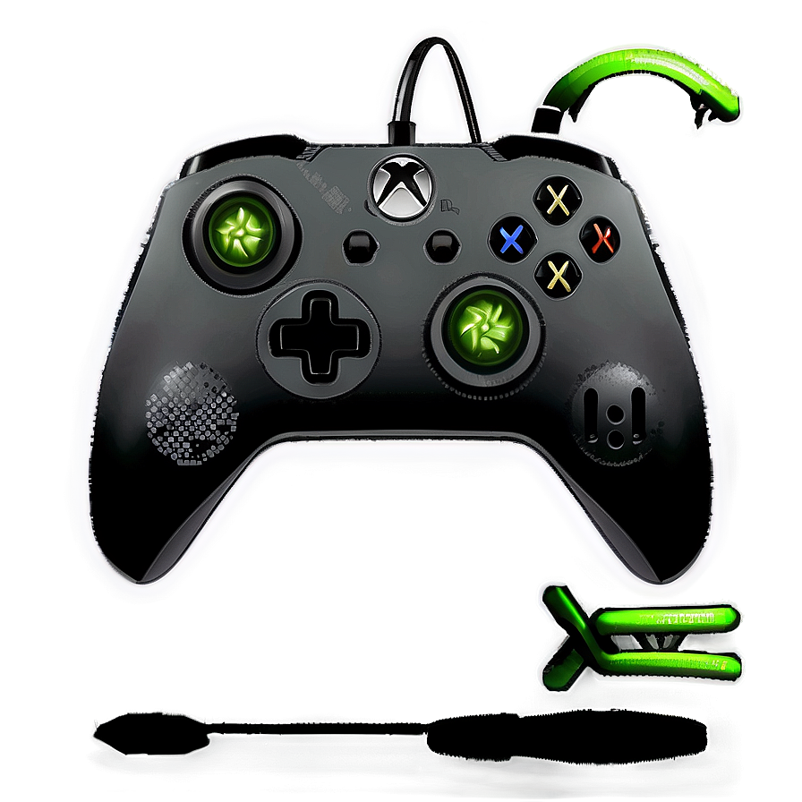 Heavy Duty Xbox Controller Png 05252024