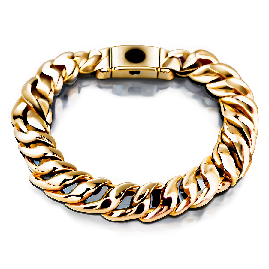 Heavy Gold Bracelet Jewelry Png 97