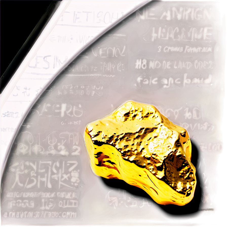 Heavy Gold Nugget Png Stb7