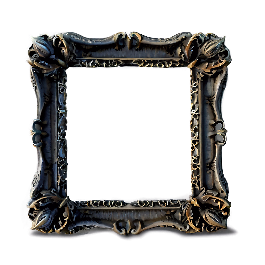 Heavy Gothic Frame Png 34