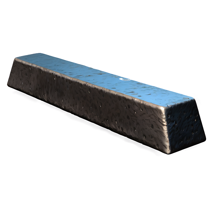 Heavy Iron Ingot Object Png Bmv10