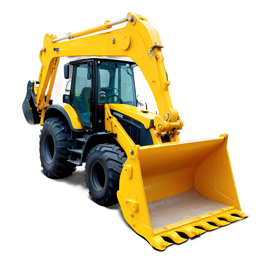 Heavy Loader Backhoe Png 06272024