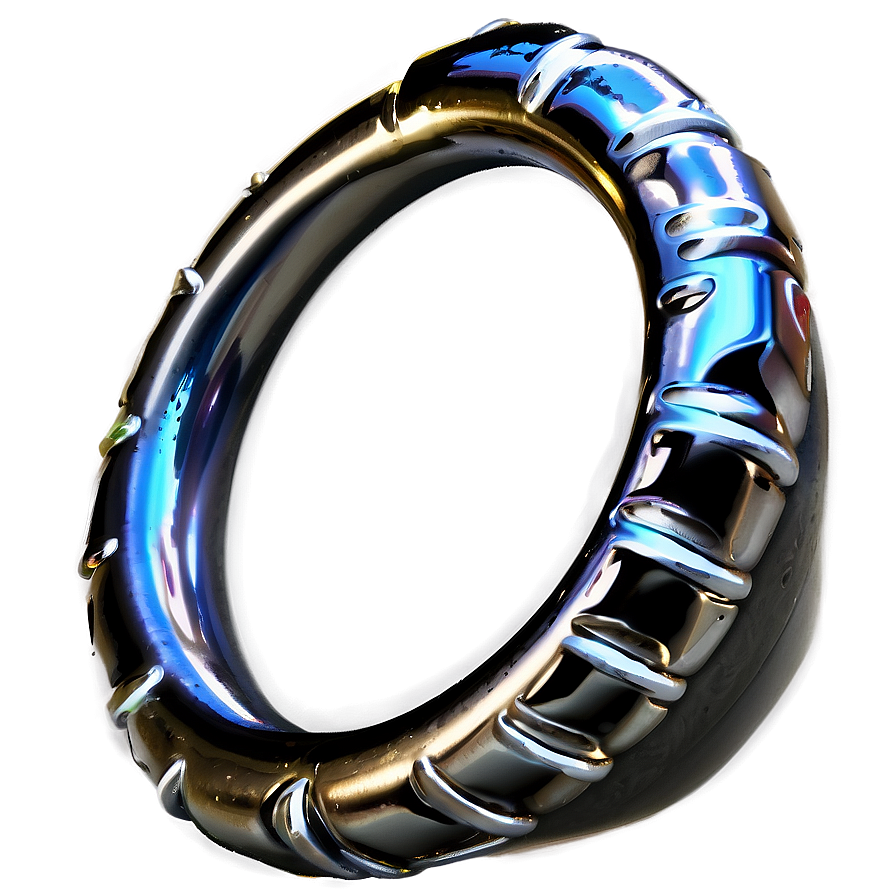 Heavy Metal Ring Png Kkb