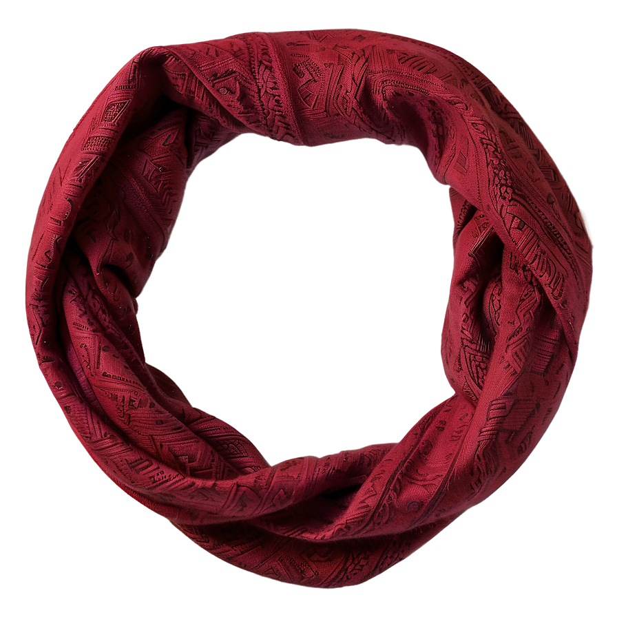 Heavy Red Scarf Png Nxr