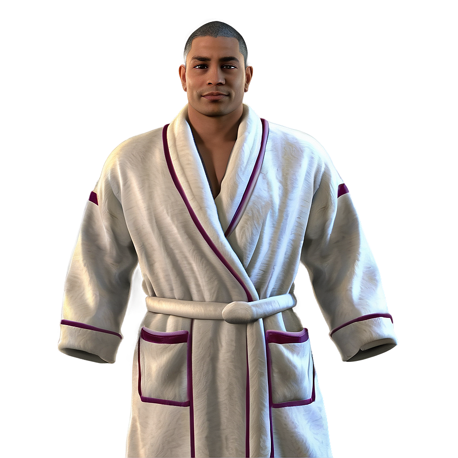 Heavyweight Wool Robe Png 06132024