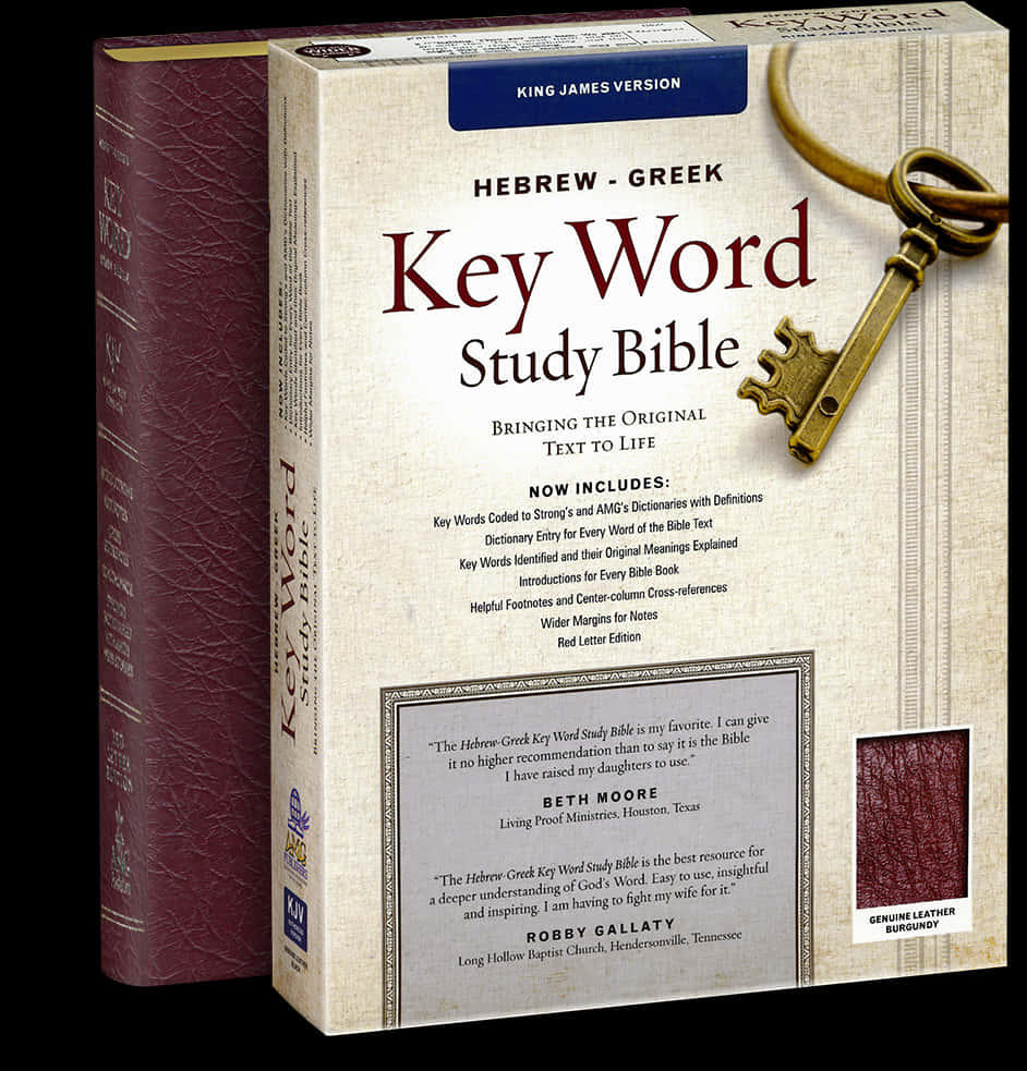 Hebrew Greek Key Word Study Bible