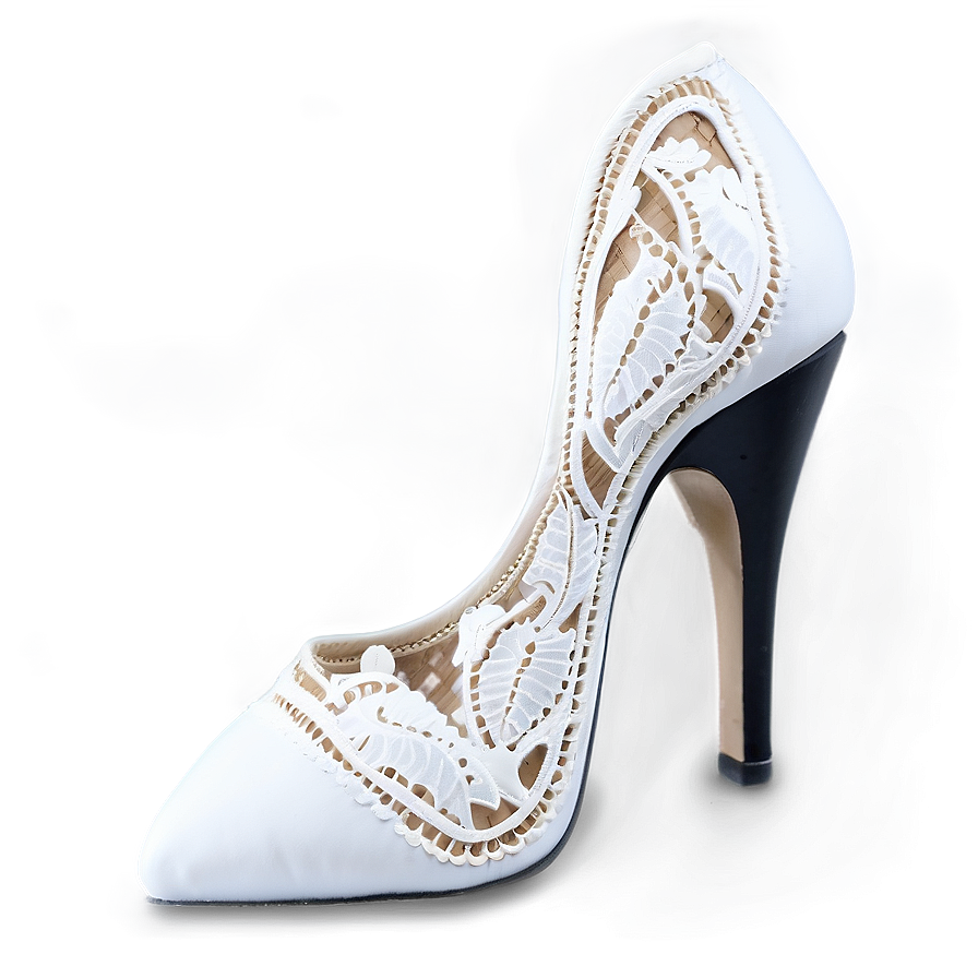 Heel With Lace Png 44