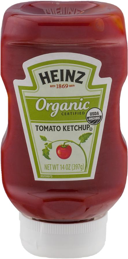 Heinz Organic Tomato Ketchup Bottle