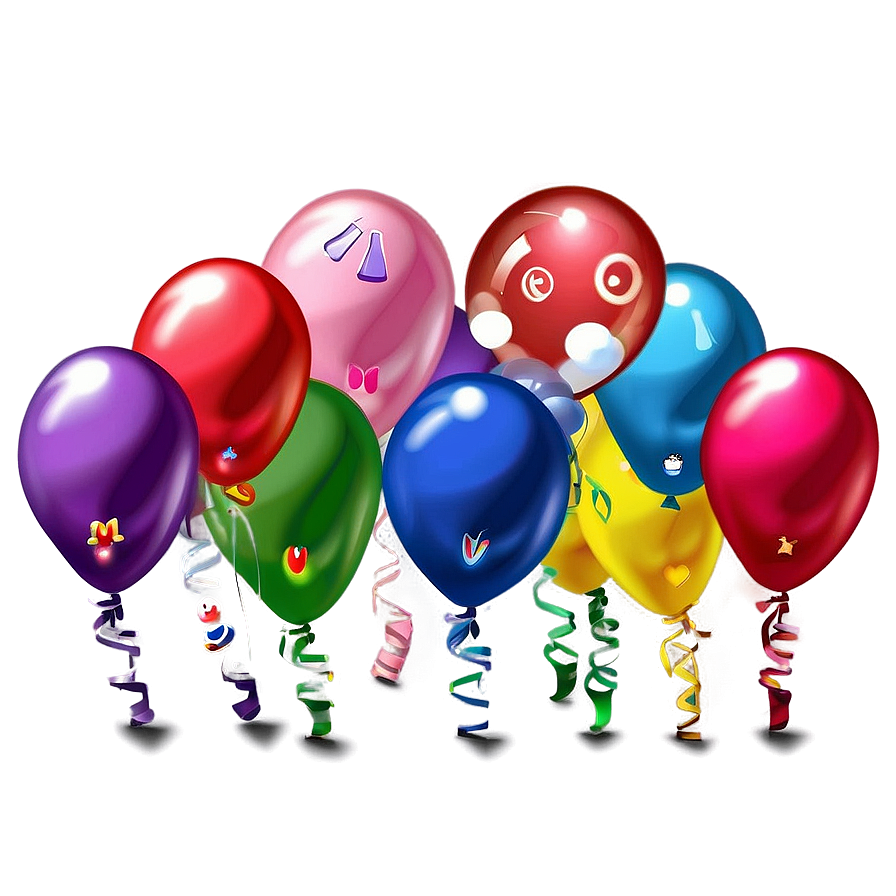 Helium Balloons Png Bou93