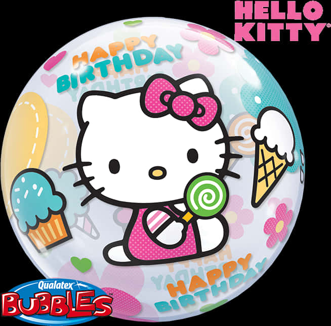 Hello Kitty Birthday Balloon