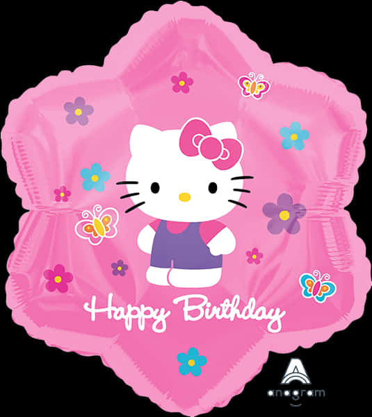 Hello Kitty Birthday Balloon